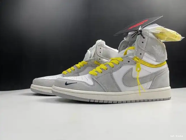 1st Kicks High CW6576-100 Jordan 1 Light Smoke Switch Air 0612